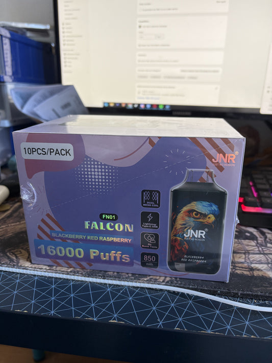 Carton 10 Puff 16k JNR - Tous les goûts